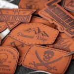 Genuine Leather Patch – Brown Oval