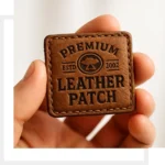 Custom Embossed Leather Patch