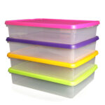 Transparent Plastic Storage Box – Small